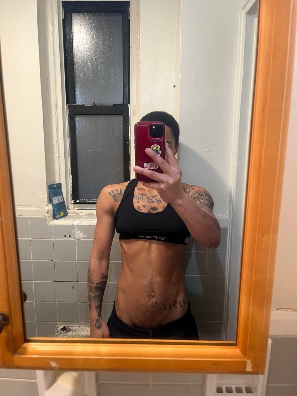 PiaThaDon Ebony/black Dyke/stud/tomboy/lesbian/butch #mztzPOSm